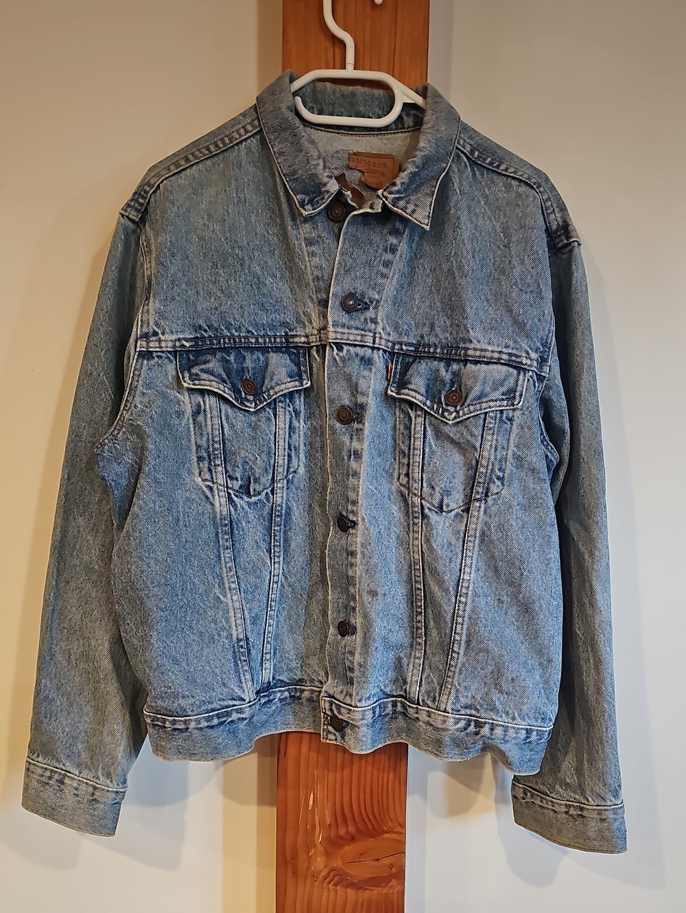 Vintage Levis Orange Tab Jean Jacket
